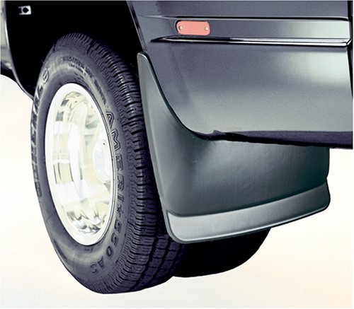 Husky Liners - Rear Mud Guards | 2007 - 2014 Chevrolet Tahoe LS&LT/GMC Yukon SLE&SLT w/o Z71 Package, Rear Set - Black, 2 Pc. | 57731