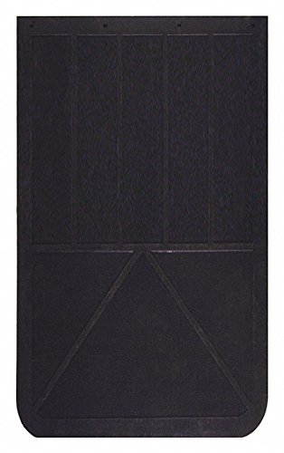 Buyers Products Heavy-Duty Rubber Semi-Truck Mud Flaps - Pair, 24in.W x 30in.L, Model Number B30LP