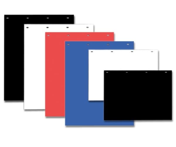 Buyers Products Polymer Mud Flaps - Pair, 24in.W x 36in.L, White, Model Number RC36PPW