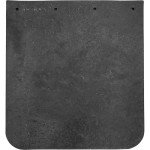 Buyers Products Heavy-Duty Rubber Semi-Truck Mud Flaps - Pair, 18in.W x 20in.L, Model Number B1820LSP