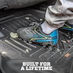 Husky Liners X-act Contour Series | 2nd Seat Floor Liner - Black | 53831 | Fits 2012-2022 Toyota Tacoma 1 Pcs