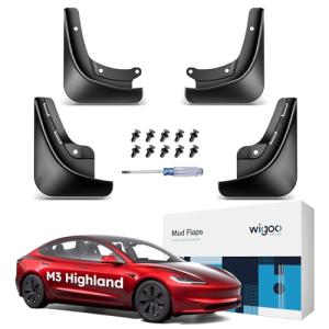 Wigoo Tesla Model 3 All-Weather Mud Flaps