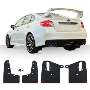 RokBlokz Mud Flaps for 2015-2021 Subaru WRX STI, Subaru Accessories with Mounting Hardware