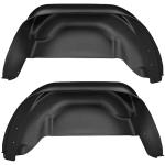 Husky Liners - Mud Guards & Wheel Well Guards | 2017-2023 Ford F-250, F-350 (Excludes 2022 F-350)w/ Single Rear Wheels & w/o OEM Fender Flare, Front & Rear Sets 79131 & 58466