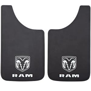 Plasticolor 000541R01 RAM Logo Easy Fit Mud Guard 11"x19" - Left and Right Set