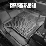 Husky Liners X-act Contour Series | Front Floor Liners - Black | 53721 | Fits 2005-2011 Tacoma Access/Double/Standard Cab 2 Pcs