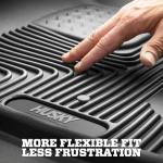 Husky Liners X-act Contour Series | Front Floor Liners - Black | 53721 | Fits 2005-2011 Tacoma Access/Double/Standard Cab 2 Pcs