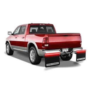 Rock Tamers Mudflap System RT240 Tail Light Bars LED/Black