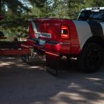 Rock Tamers Mudflap System RT240 Tail Light Bars LED/Black