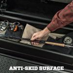 Husky Liners Gearbox - Under Seat Storage Box | 2015 - 2023 Ford F-150, 17-23 F-250, F-350 Ext/SuperCab - Black | 09291