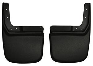 Husky Liners - Rear Mud Guards | 2007 - 2018 Jeep Wrangler, JK w/ Standard Bumper - Black, 2 Pc. | 57141