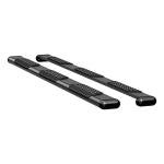 LUVERNE O-Mega II 98-Inch Black Aluminum Side Steps