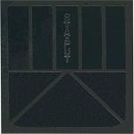 Buyers Solid Rubber Semi-Truck Mud Flaps - Pair, 24in.W x 24in.H, Black, Model Number B24SPP