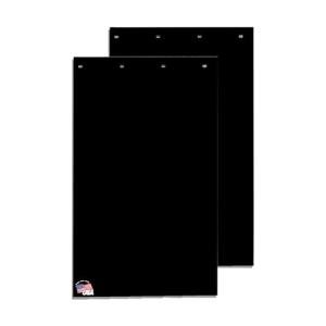 Buyers Products, 2 Pack, Super Durable Black Polymer Mudflaps, 24x36 Inch, RC36PPB