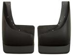 Husky Liners - Rear Mud Guards | 1999 - 2007 Chevrolet Silverado/GMC Sierra 1500, 2500/3500 w/ OEM Fender Flares, Rear Set - Black, 2 Pc. | 57211