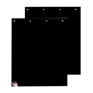 Buyers Products, Two Pack, Black Polymer Mudflaps 24x30 Inch, RC30PPB