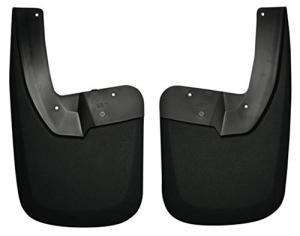 Husky Liners - Rear Mud Guards | 2009 - 2023 Dodge Ram 1500 Classic, 2011 - 2018 Ram 2500/3500 w/OEM Fender Flares, Rear Set - Black, 2 Pc. | 57161