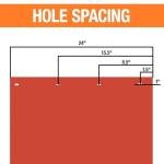 Buyers Products, 2 Pack, Super Durable Red Polymer Mudflaps 24x30 Inch, RC30PPR