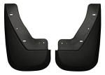 Husky Liners - Rear Mud Guards | 2007 - 2014 Cadillac Escalade/Chevrolet Tahoe/GMC Yukon Denali w/o Dual Exhaust, Rear Set - Black, 2 Pc. | 57781