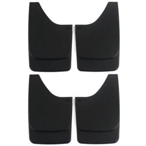 Red Hound Auto Premium Heavy Duty Molded Universal Mud Flaps Guards Splash Front and Rear Set 4pc