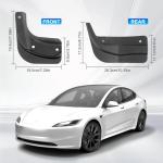 Tesla Model 3 Highland Mud Flaps Kit 2025-2026