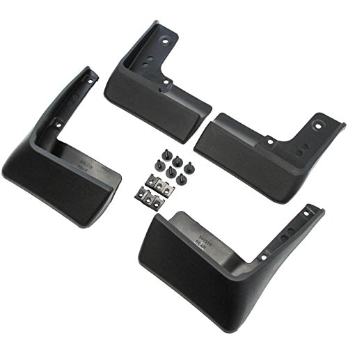 Red Hound Auto Protection and Custom Fit Molded 2010-2015 Compatible with Toyota Prius Mud Flaps Guards Splash 4 Piece Set