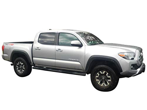 Red Hound Auto Premium Heavy Duty Molded 2016-2023 Compatible with Toyota Tacoma Mud Flaps Guards Front & Rear 4pc Set (with OEM Fender Flares Only)