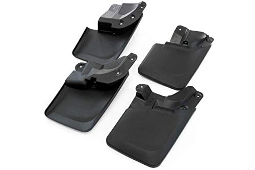 Red Hound Auto Premium Heavy Duty Molded 2016-2023 Compatible with Toyota Tacoma Mud Flaps Guards Front & Rear 4pc Set (with OEM Fender Flares Only)