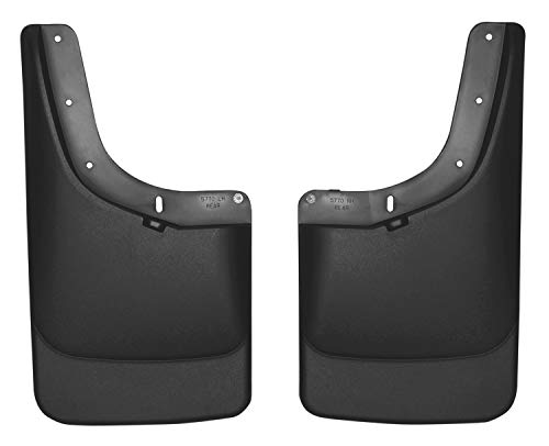 Husky Liners - Rear Mud Guards | 2004 - 2012 Chevrolet Colorado/GMC Canyon w/o Flares, Rear Set - Black, 2 Pc. | 57701