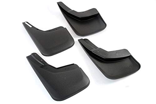 Red Hound Auto Premium Heavy Duty Molded Compatible with Chevrolet Silverado 1500 (2014-2018 & 2019 1500LD), 2500 3500 (2015-2018) Splash Mud Flaps Guards Front & Rear 4 Piece Set