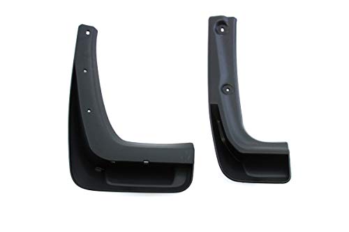 Red Hound Auto Mud Flaps Compatible with Toyota Highlander 2014-2019 2WD Gas & Hybrid Models - Front and Rear Molded 4pc Full Set