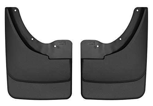 Husky Liners - Rear Mud Guards | 1997 - 2004 Dodge Dakota w/ OE Fender Flares, Rear Set - Black, 2 Pc. | 57031