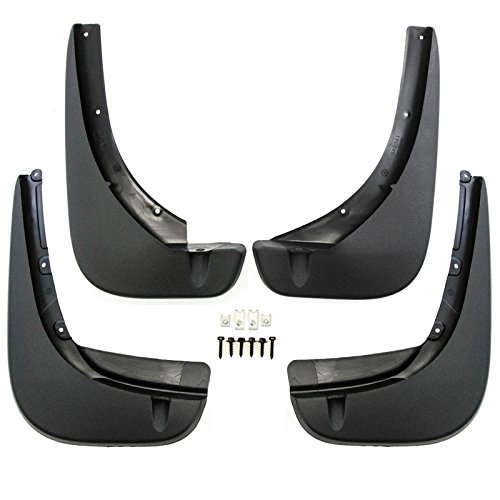 Red Hound Auto Premium Heavy Duty Molded 2015-2020 Compatible with Jeep Renegade Mud Flaps Guards Splash Front & Rear Full 4pc Set