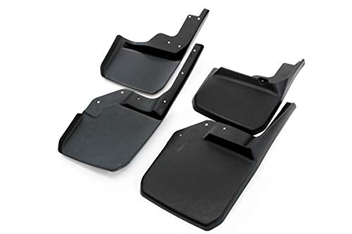 Red Hound Auto Premium Heavy Duty Molded 2007-2018 Compatible with Jeep Wrangler JK JKU Mud Flaps Guards Splash Flares Front Rear 4pc Set