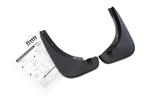 Red Hound Auto Premium Heavy Duty Molded 2015-2020 Compatible with Jeep Renegade Mud Flaps Guards Splash Front & Rear Full 4pc Set