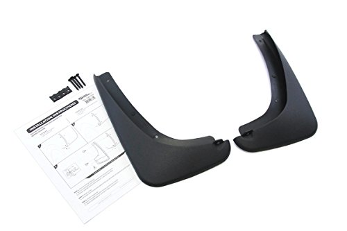 Red Hound Auto Premium Heavy Duty Molded 2006-2009 Compatible with Pontiac Solstice Mud Flaps Mud Guards Splash 4pc Set