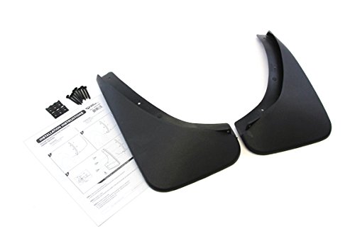 Red Hound Auto Premium Heavy Duty Molded 2006-2009 Compatible with Pontiac Solstice Mud Flaps Mud Guards Splash 4pc Set