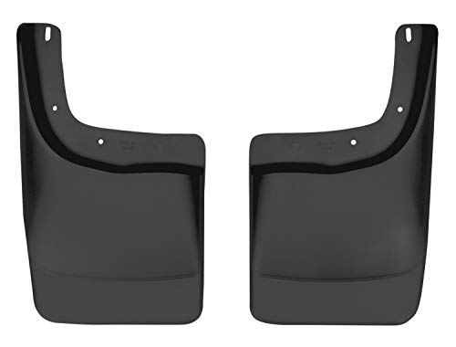 Husky Liners - Rear Mud Guards | 1997 - 2004 Ford F150 Standard/SuperCab w/ OE Fender Flares, Rear Set - Black, 2 Pc. | 57411