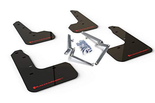 Rally Armor Black/Red Mud Flaps for 2017-2019 Honda Civic Sport Touring