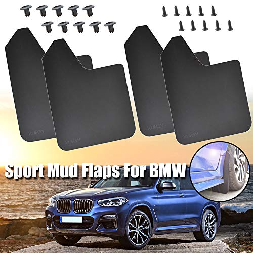 XUKEY Mud Flaps Mudflap Splash Guards Mudguards For BMW 1 2 3 4 5 6 7 8 Series X1 X2 X3 X4 X5 X6 X7 M3 M4 M5 M7 M8 M Sport F16 G05 G06