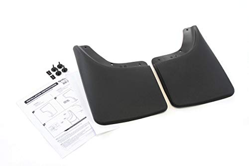 Red Hound Auto Heavy Duty Molded Mud Flaps Compatible with Dodge Ram (2002-2008 1500 & 2003-2009 2500 3500) Mud Flaps Guards Splash - for Trucks Without Fender Flares - Front & Rear 4pc Set