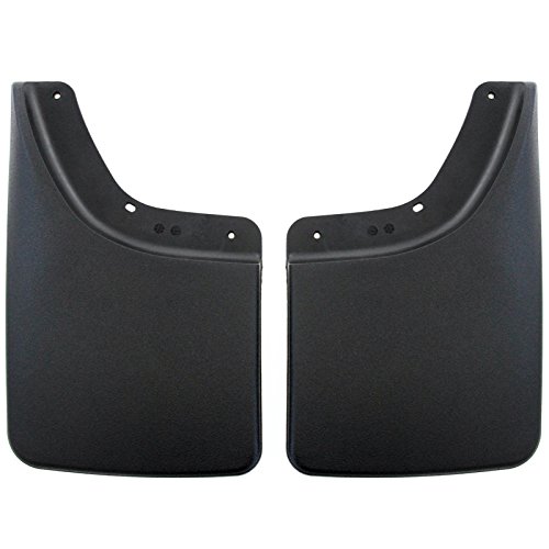 Red Hound Auto 2002-2008 Compatible with Dodge Ram Mud Flaps Guards Splash No Flares Rear Molded 2pc Set