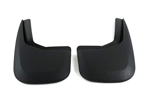 Red Hound Auto Heavy Duty Mud Flaps Compatible with GMC Sierra 1500 (2007-2013) & 2500 3500 (2007-2014) Splash Guards Rear Molded 2pc Set - (2007 Includes New Body Style Only)