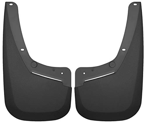 Husky Liners - Front Mud Guards | 2007 - 2013 GMC Sierra 1500, 2007 - 2014 GMC Sierra 2500/3500, Front Set - Black, 2 Pc | 56801