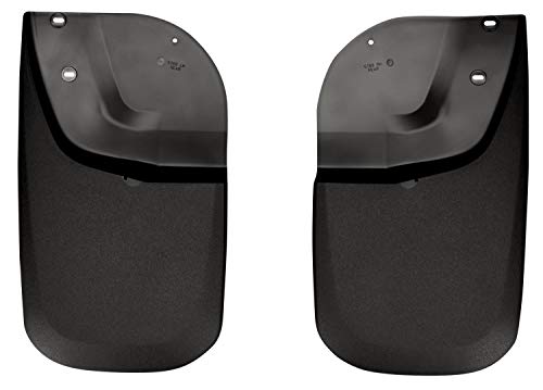 Husky Liners - Rear Mud Guards | 2011 - 2016 Ford F250/F350 w/ Single Rear Wheels & OE Flares, Rear Set - Black, 2 Pc. | 57691
