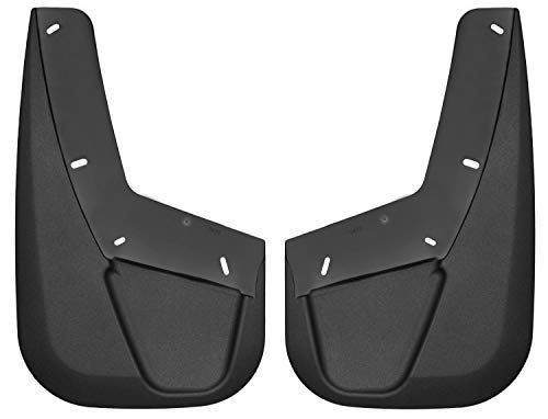 Husky Liners - Front Mud Guards | 2007 - 2014 Cadillac Escalade/Chevrolet Suburban/GMC Tahoe w/o Z71 Package, Front Set - Black, 2 Pc | 56731