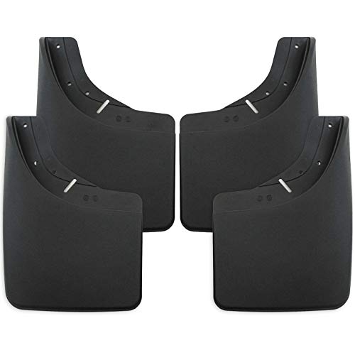 Red Hound Auto 1988-99 Compatible with Chevrolet GMC C/K & 92-99 Suburban Mud Flaps Guards Splash Front Rear 4pc
