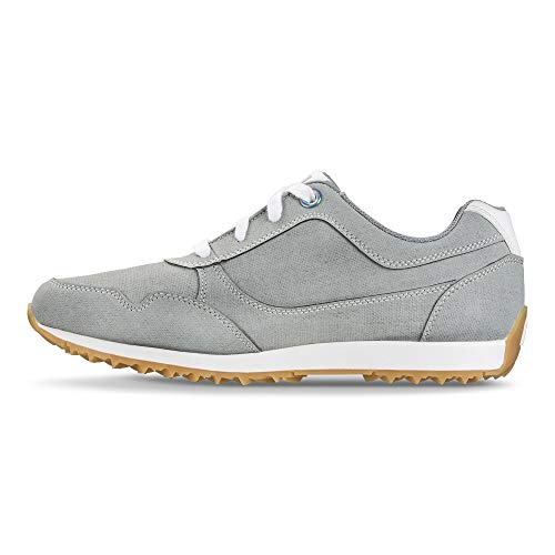 FootJoy Women's Sport Retro Previous Season Style Golf Shoes Grey 7.5 M US