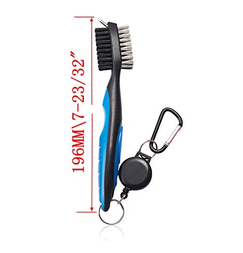 Xintan Tiger Pack of 2 Golf Club Brush Groove Cleaner 