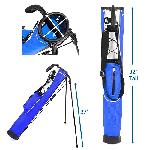 Orlimar Pitch & Putt Golf Lightweight Stand Carry Bag, black , Regular